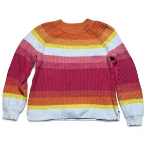 Cake Women's Vibrant Striped Crew Neck Sweater